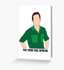 Jeff Probst 3 Greeting Card