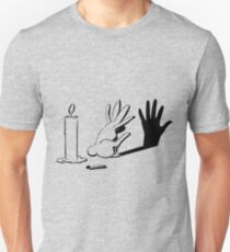Schattenhase von lightiilusions.com Slim Fit T-Shirt