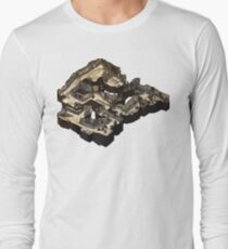 Dust 2 Isometric CSGO Map Long Sleeve T-Shirt