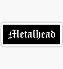Metalhead Art Shirt, Sticker, Accessories Sticker