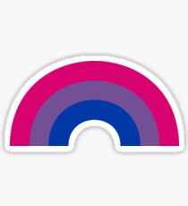 Bi Rainbow Sticker