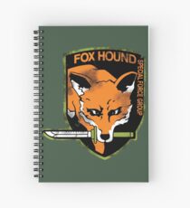 Foxhound Spiral Notebook