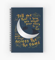 Across The Sand | Rebel of the Sands Spiral Notebook