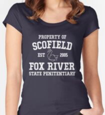 Prison Break Women's Fitted Scoop T-Shirt