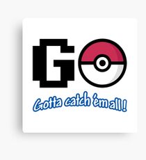 GO! Canvas Print