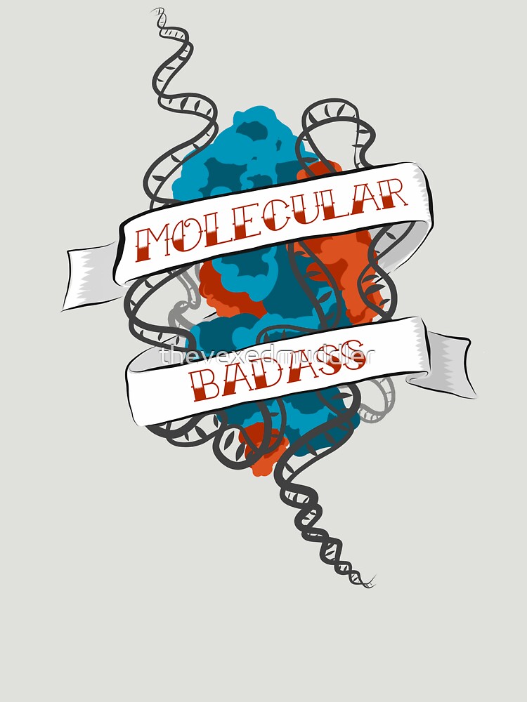 Molecular Badass Tattoo by thevexedmuddler