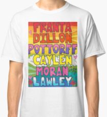 Camiseta clásica O2L 6/6 NOMBRES DIBUJOS A MANO PARA SIEMPRE