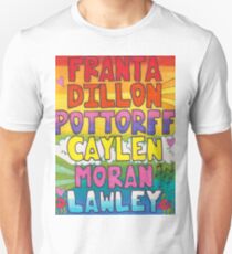 O2L 6/6 FOREVER HAND DRAWN NAMES Unisex T-Shirt