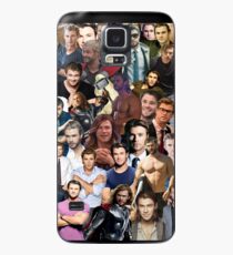Chris Hemsworth Collage Case/Skin for Samsung Galaxy