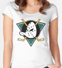 The Mighty Ducks Women's Fitted Scoop T-Shirt