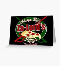 Pizza or Death! Greeting Card