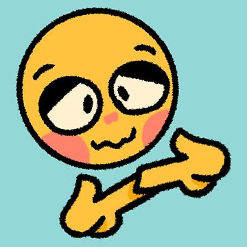 Cursed emoji 1 Sticker for Sale by yellowthefool