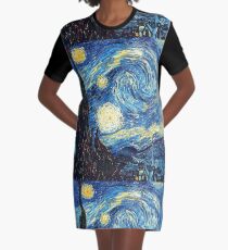 Vestido camiseta La noche estrellada Vincent Van Gogh