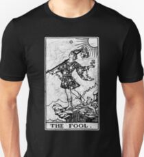Die Narr Tarot Card - Major Arcana - Wahrsagerei - okkult Slim Fit T-Shirt