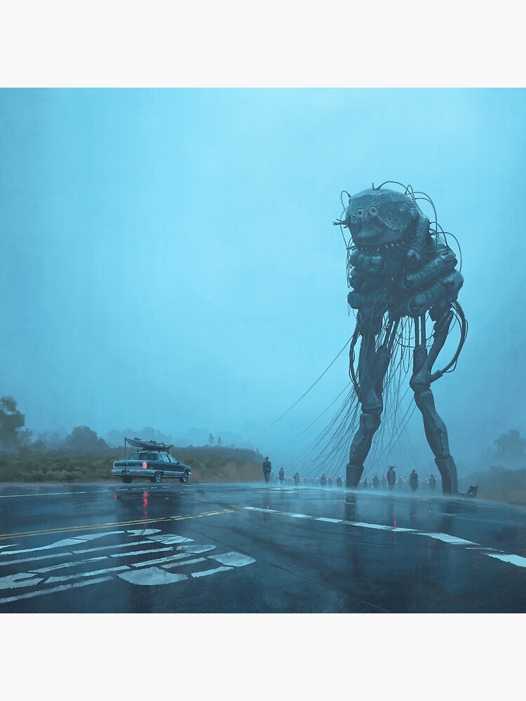 The Procession by simonstalenhag