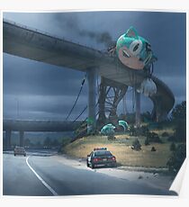Incident On The Edge Of Town Poster