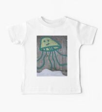Ecstatic Octopus - Iceland Graffiti Baby Tee
