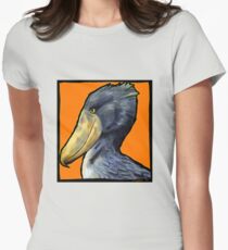 Ostafrikanischer Schuhschnabel Storch Tailliertes T-Shirt