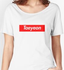 Taeyeon Supreme Why Women's Relaxed Fit T-Shirt