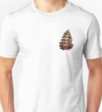 Sailor Jerry Pirate Ship Unisex T-Shirt