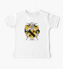 Lopez Coat of Arms/Family Crest Baby Tee