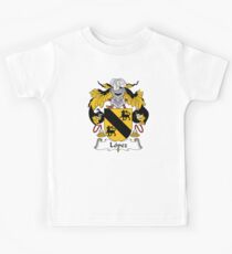 Blason de Lopez / Crête de famille T-shirts enfant