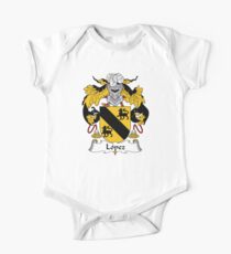 Lopez Coat of Arms/Family Crest One Piece - Short Sleeve