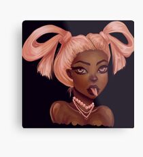 ribbon Metal Print
