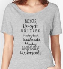 Gilmore Girls - Bicycle Unicycle Women's Relaxed Fit T-Shirt