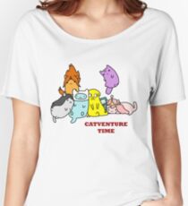 Catventure Time Women's Relaxed Fit T-Shirt