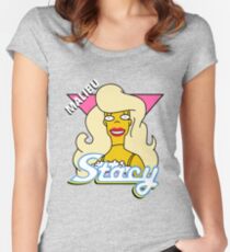Malibu Stacy Women's Fitted Scoop T-Shirt