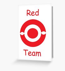 pokemon team red Greeting Card