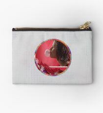 Bubble - Red Zipper Pouch