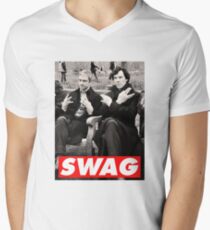 SWAGLOCK Men's V-Neck T-Shirt