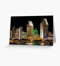 San Diego Skyline Greeting Card