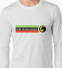 Air Wakanda- Logo Long Sleeve T-Shirt
