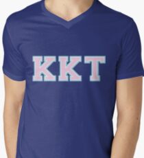Kappa Kappa Tau KKT Logo Men's V-Neck T-Shirt