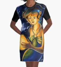 The Planets: Mercury Graphic T-Shirt Dress