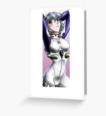 Ayanami Rei Greeting Card