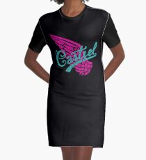Cas Wing Graphic T-Shirt Dress