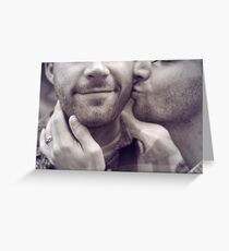 THE KISS Greeting Card