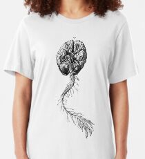 Brain Anatomy Slim Fit T-Shirt