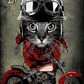 Easily Distracted By Cats And Motorcycles - Cat Biker Essential T-Shirt  for Sale by hippololocc