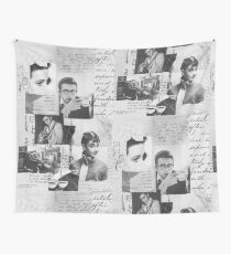 Creative Portrait Collage of 1950's Icons Wall Tapestry
