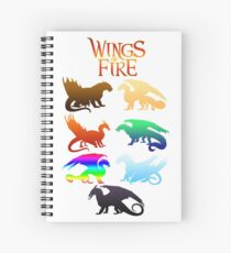 Wings of Fire Tribes Spiral Notebook