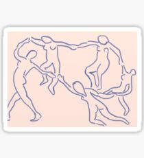 The dance by Matisse Sticker