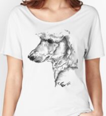 Poodle Drawing Women's Relaxed Fit T-Shirt