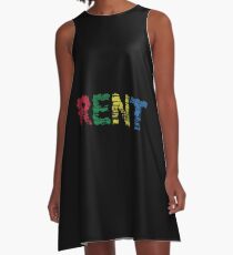 Rent the musical A-Line Dress