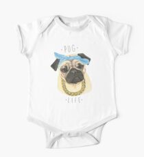 Pug Life One Piece - Short Sleeve