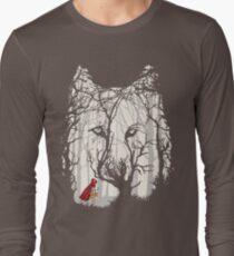 Little Red Woods Run Long Sleeve T-Shirt